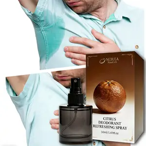 Citrus Deodorant Spray, Long-Lasting Fragrance, Non-Irritating, Quick-Dry, Not Sticky, Ideal for Daily Commute, Office Use, Students