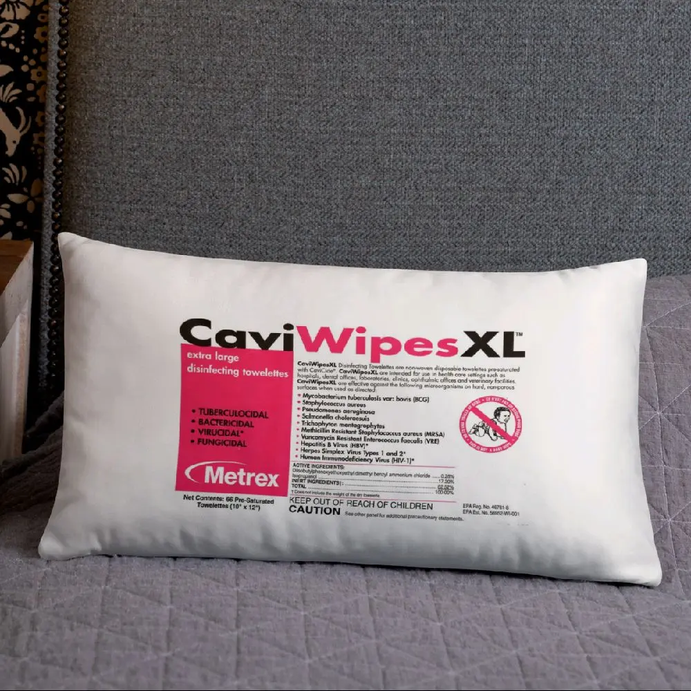 CaviWipes Cavicide Pillow - Ambulance-Approved Comfort for Healthcare Workers - Durable & Clean Sleep Solution - Perfect for Nurses, EMTs, Paramedics, Doctors, and More