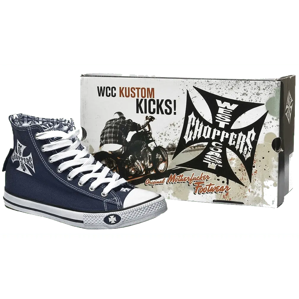 WCC Warrior Hi-Tops - Navy