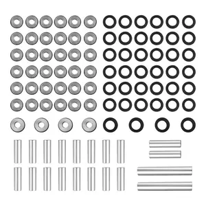 Control Arm Bushing and Sleeves Kits Kit compatible for Polaris Ranger XP 1000 2018-2020