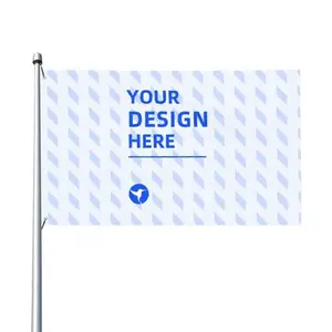 Single sided flag 3 x5FT  Customization Based on Your Design