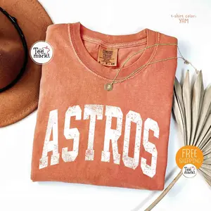 Comfort Colors® Astros Mascot Shirt, Astros Game Day T-shirt, Vintage Astros Team Mascot Shirt, Astros Pride Shirt, School Spirit Shirt