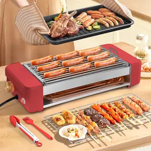 Hot Dog Roller,Sausage Grill Cooker Machine,Commercial and Household Hot Dog Machine for Family