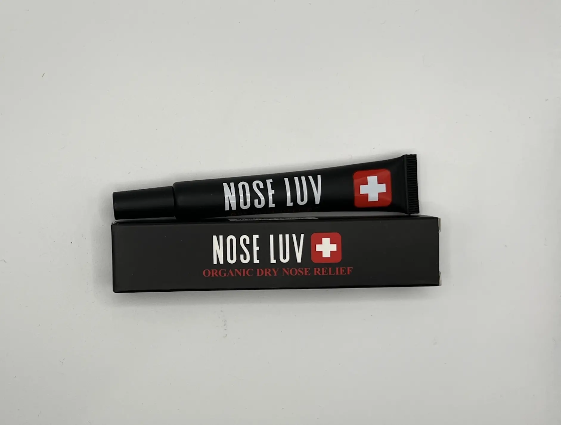Nose Luv Organic Nasal Moisturizer, Hydrating Gel for Dry Nose Relief with Coconut, Peppermint Oil & Beeswax in a TSA-Friendly Tube for Unisex Adults, Daily