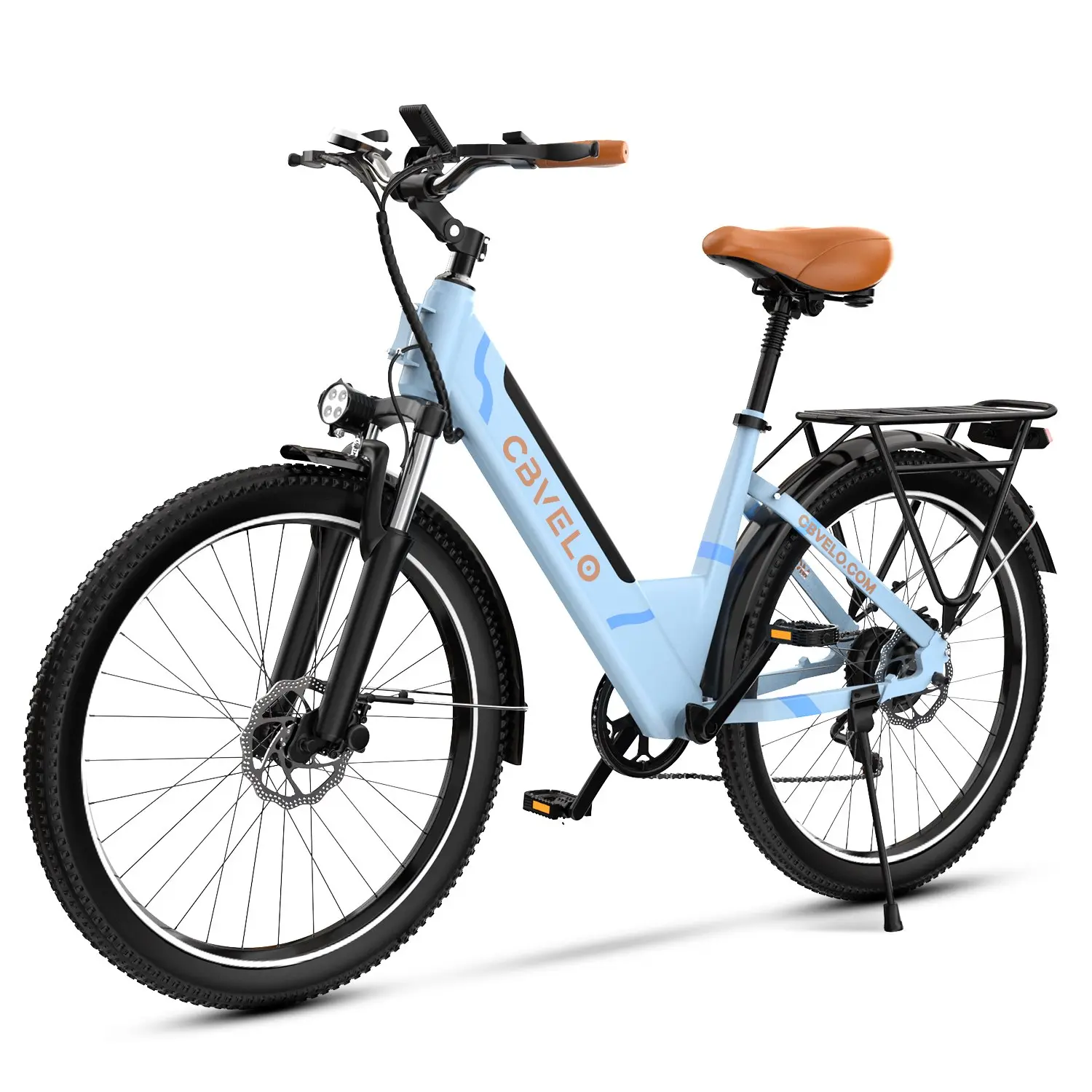 【CBVELO】2026 All-Terrain Electric Bike – 1000W  Adult Electric Bike  , 48V 14Ah Removable Battery,28MPH, 60 Mile Range,  Dual Suspension, Brake Light Off Road Ebike Ebike For Adults