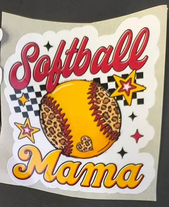 Softball Sticker