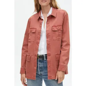 Alec Twill Utility Jacket- Clay **Final Sale**