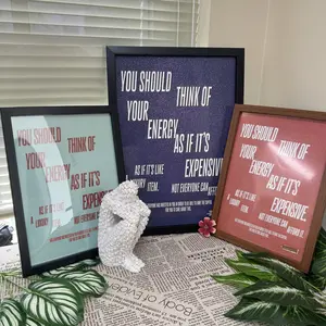 Your Energy Is Luxury Item Not Everyone Can Afford It Poster/Canvas, Motivational Inspired Quote Poster Wall Art, Self Love Canvas, Classroom Poster Decor, Mental Health Quotes Poster Gifts