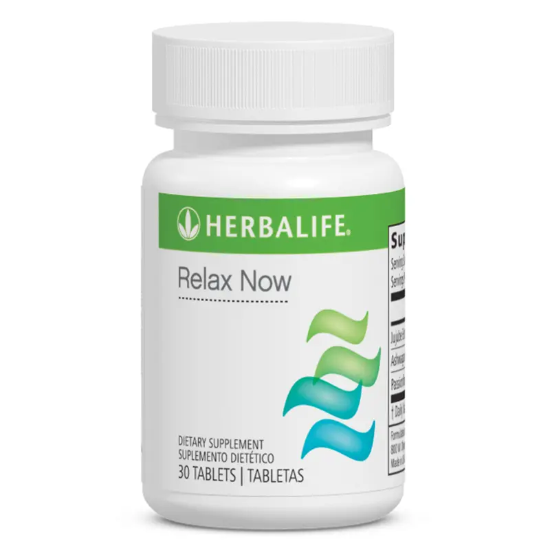 Herbalife Relax Now Natural Herbal Nutrition Supplement 30 Tablets, Herbal Dietary Supplement, Daily Wellness Support, Tablet Form, Vitamin & Herbal Blend, Easy-to-Take, Wellness Routine, 30 Count