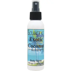 Exotic Coconut Body Spray, Hydrating Body Mist for Daily Use