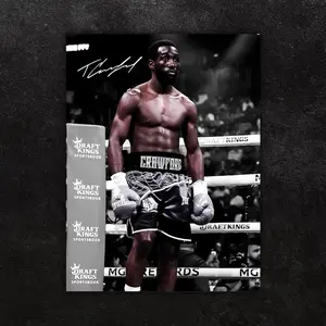 Terrance Crawford Boxing Poster Rolled Posters, Bud Crawford Wall Decor