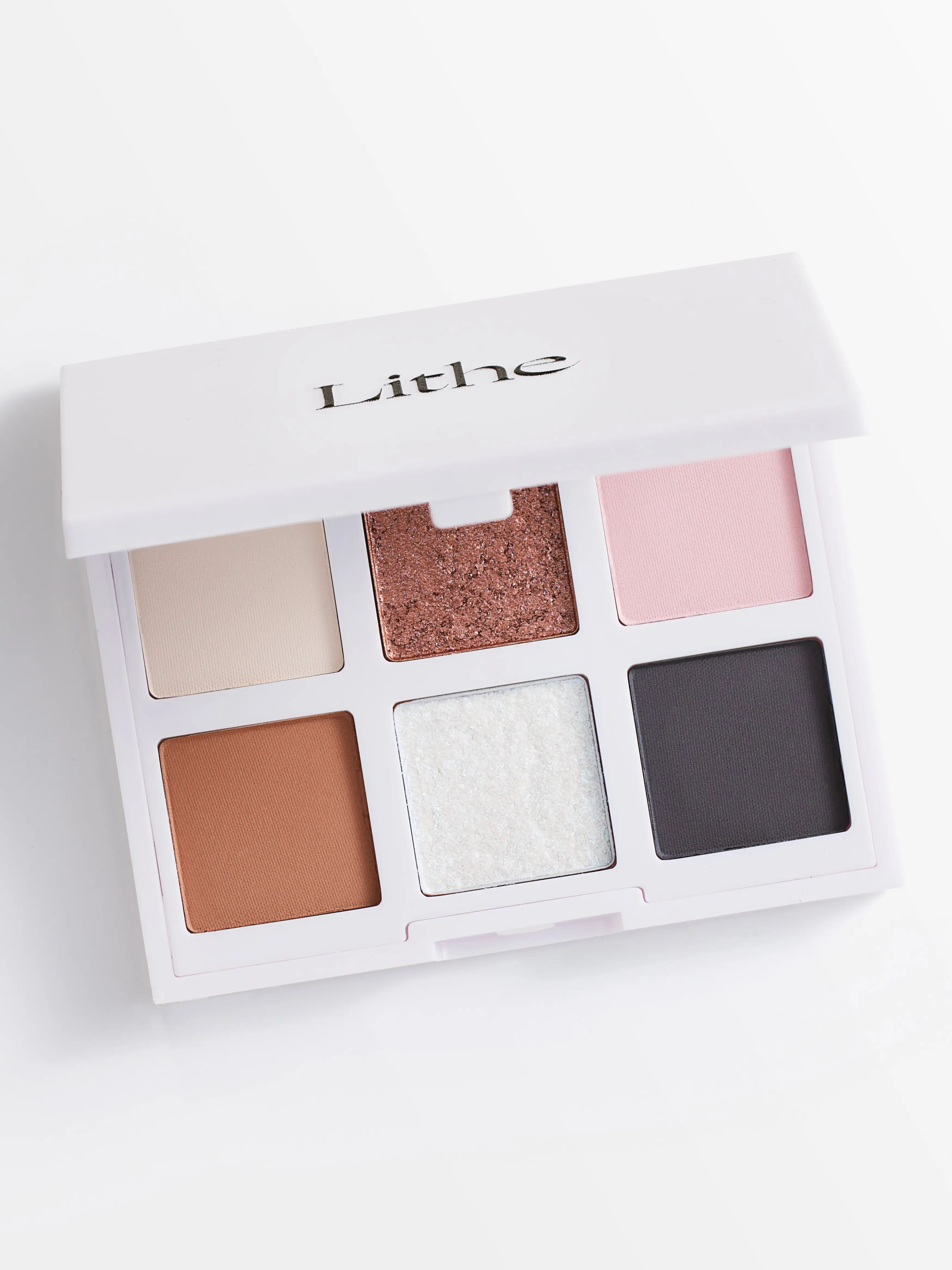 Lithe Astral Cosmetic Eyeshadow Palette, Smooth Finish, with Mirror, Suitable for All Skin Types Makeup