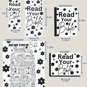 Read Your Bible Study Kit - Black and White, Christian Book Set
