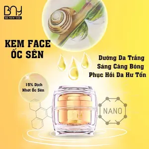 KEM DƯỠNG DA ỐC SÊN BNY GOLD SNAIL REVITAL- MADE IN KOREA Fragrance Free All Skin Types Skincare Moisturizers Comfort