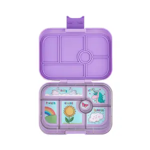 Panino Sandwich-Friendly Leakproof Bento Lunch Box - Purple Unicorn by Yumbox
