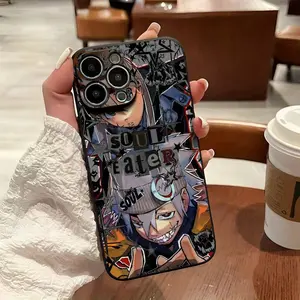 Vibrant Anime Soul Eater Phone Case | Compatible with iPhone 17 17Air 16, 15, 14, 13, 12, and 11 Pro, made of TPU protective material, Great gift for anime fans,and special occasions
