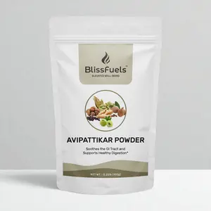 BlissFuels Avipattikar Powder 100g Traditional Herbal Blend for Daily Wellness Soothes GI Tract Supports Healthy Digestion
