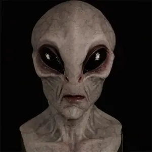 Trendy Unisex Comfortable Alien Halloween UFO Mask, Festive Party Accessories for Home Supplies