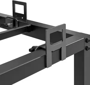 Non-Slip Mattress Gaskets – Adjustable Mattress Holder Grippers for Metal Bed Frame | Anti-Slide Mattress Stoppers Keep Bed in Place (6 PCS, Black)