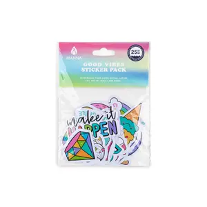 "Good Vibes" Hydration Sticker Pack