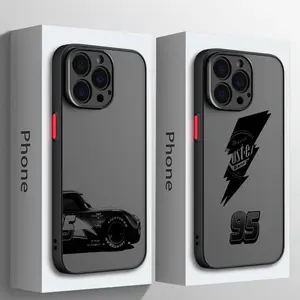 Matte Transparent Cellphone Case, Handheld Casing Accessories for iPhone 7/8 Plus, 11, X, XR, XS Max, 12/13/14/15/16 Mini/Pro/Max Devices