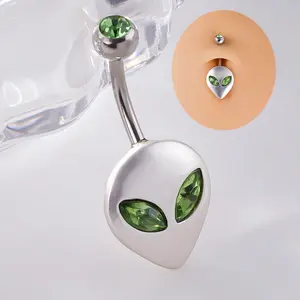 316L Stainless Steel Classic Alien Navel/Belly Button Piercing