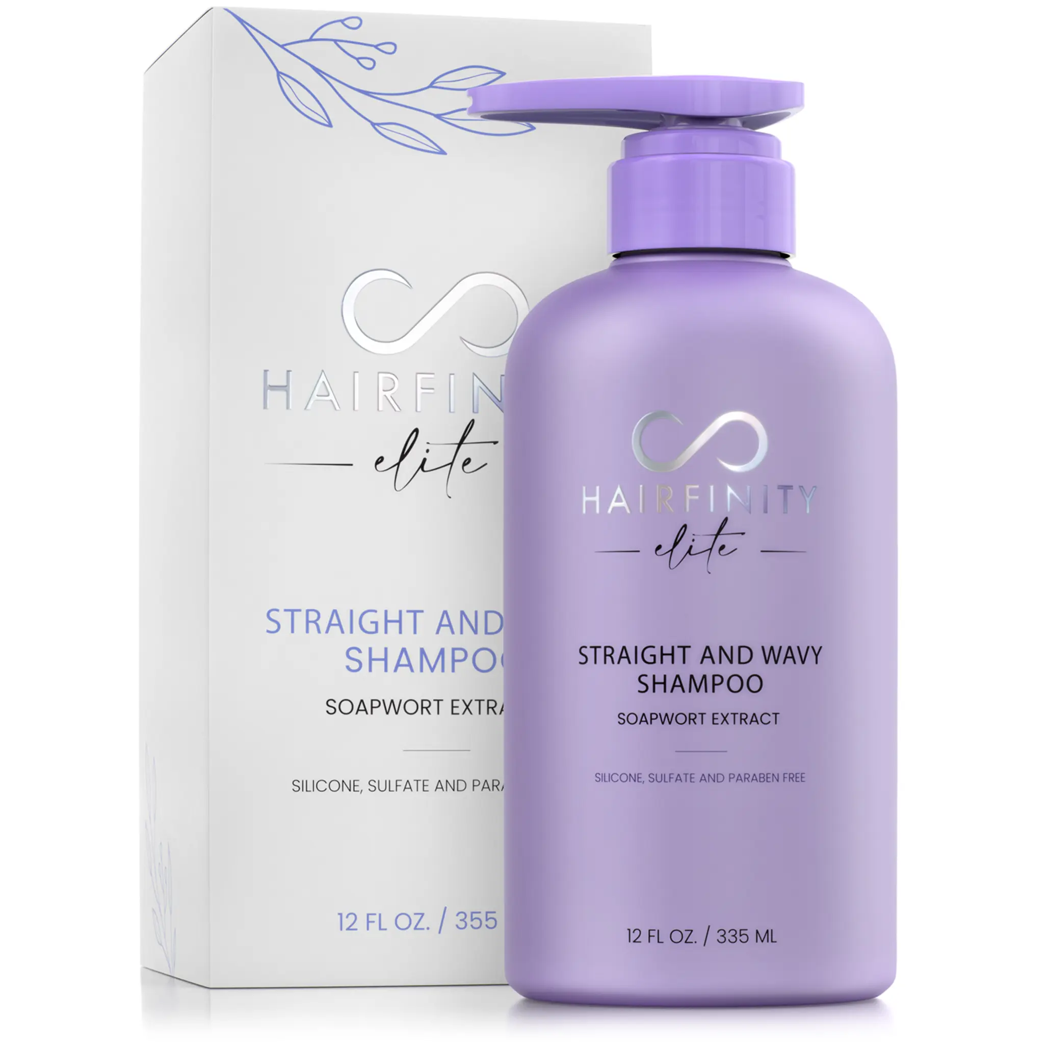 Straight & Wavy Shampoo – Customizable Formula for Smooth, Clean, & Nourished Hair Conditioner Gentle