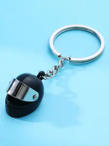 Creative Motorcycle Helmet Keychain, Cool Design for Bikers Club, Car Keys, Phone Accessories, Perfect Gift for Friends & Boyfriend