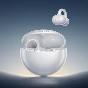 Sanag S6S Ultra Clip-On Earbuds | Ultra-Light, No Sound Leak, IP67 Waterproof, Premium Sound Headphone