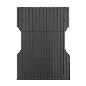 GARVEE Truck Bed Mat for 2024 2025 Toyota Tacoma 6 FT Bed, All Weather TPE Heavy Duty Pickup Tacoma Bed Tray Liner Cargo Mats