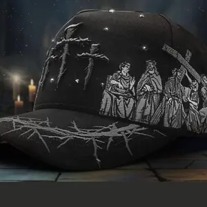 Viacrucsis gorra color negro
