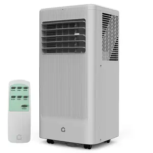 OP-8000 BTU Portable Air Conditioner, 3-in-1 Portable AC Units for Rooms with Cool/Dry/Fan Modes, Fast Cooling Up to 450 Sq. Ft, Drainage-Free Cooling, 50 DB Quiet Sleep Mode, Black&Grey