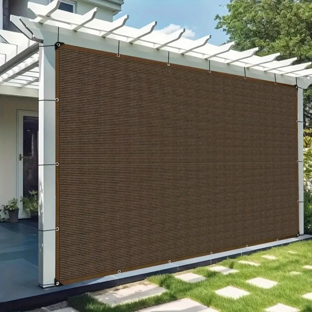 Outdoor Sunshade Net, Shaded Canopy, Thick Durable Mesh Fabric for Patio, Garden, and Camping, Ideal for Sun Protection