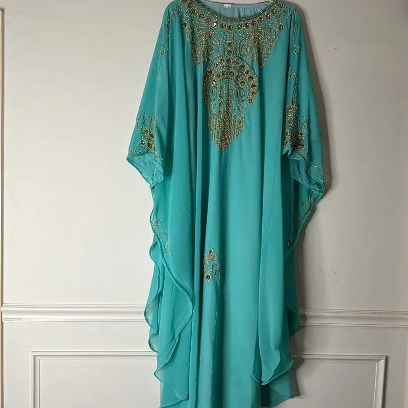 Lady's Formal Long Bubu Gown - Chic Design, Premium Fabric, Formal Wear for Special Occasions