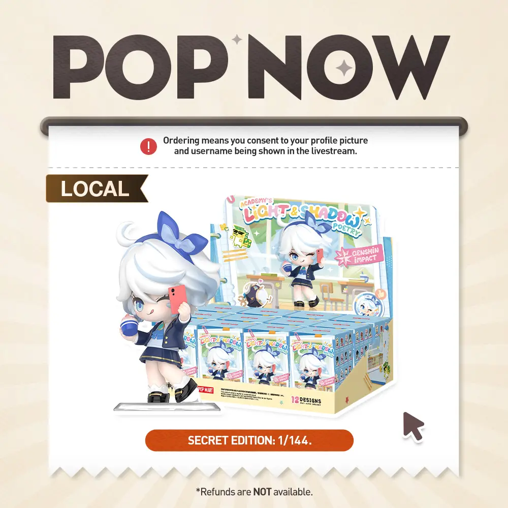 [POP NOW] Genshin Impact Academy's Light and Shadow Poetry Chibi Series Figures Blind Box-Set  [Ship by Aug 26th ]