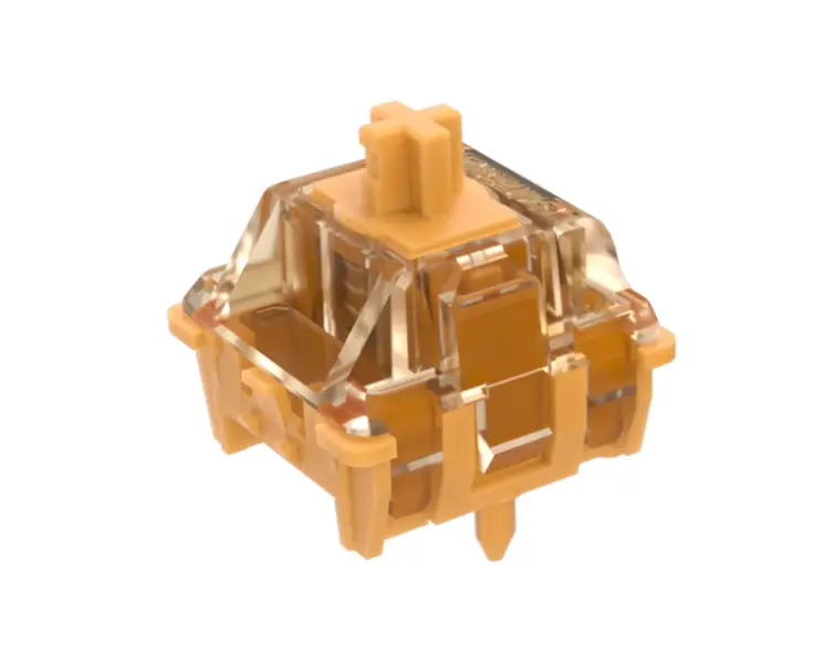 GATERON KS-20 Patented Magnetic Induction Linear Hall Effect Mechanical Keyboard Switches - 38gf Force, 4.1mm Total Travel, Adjustable Action Travel, 20mm Spring, SMD LED Support, Pre-lubed, 100M Lifespan, Custom Keyboard Setup Compatible, Linear Action,,