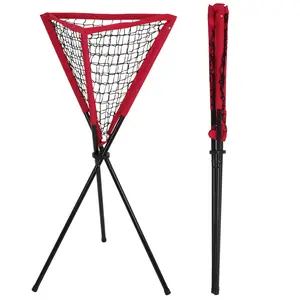 Answer E Baseball Softball Portable Practice Hitting Tripod Stand Ball Caddy Lightweight