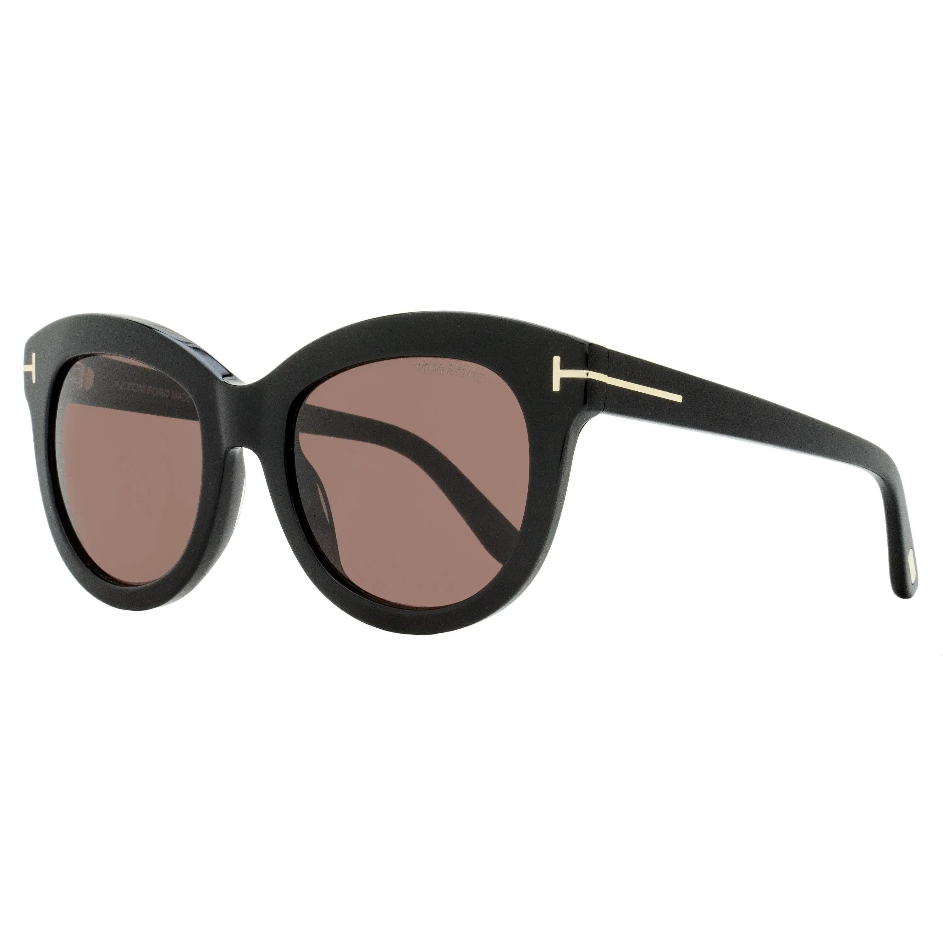 Tom Ford Odette Women's Luxury Sunglasses - Black Acetate Oval Frame, Designer Influencer Style Eyewear, 53mm TF1189, Modern Trendy Sunglasses, Designer Influencer Style Women's Sunglasses