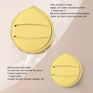 Soft and thick water-based makeup puff, leaves no marks, perfect for applying liquid makeup and BB cream. Can be used wet or dry