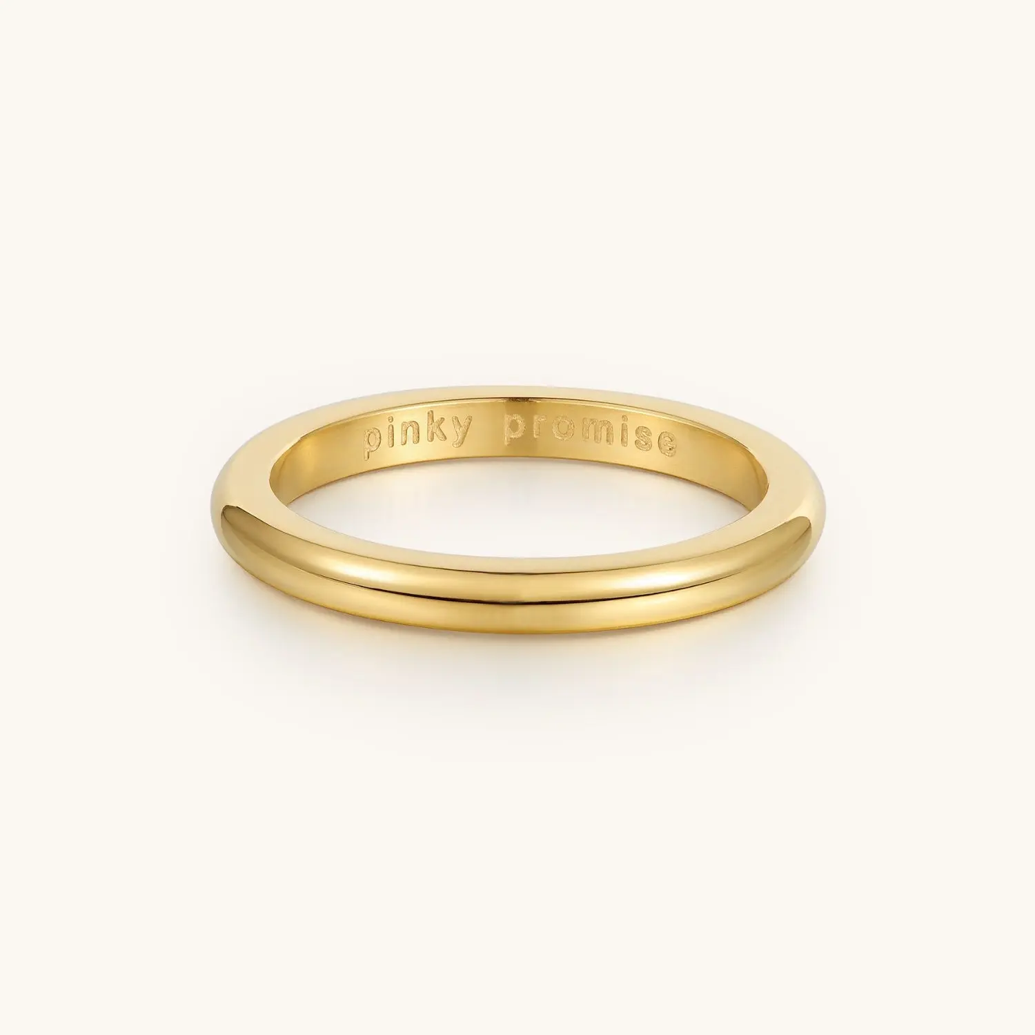 Pinky Promise Ring - Engraved inside