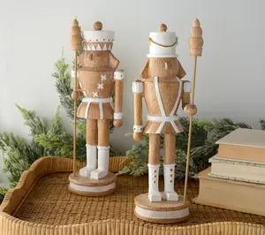 Home Reflections Set of 2 Gingerbread Nutcrackers