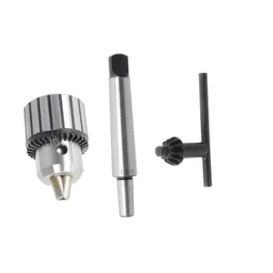 Heavy Duty Keyed Drill Chuck - 3MT Shank, 5/8" Size, Precision Power Tool Accessory for Lathes, Drill Presses
