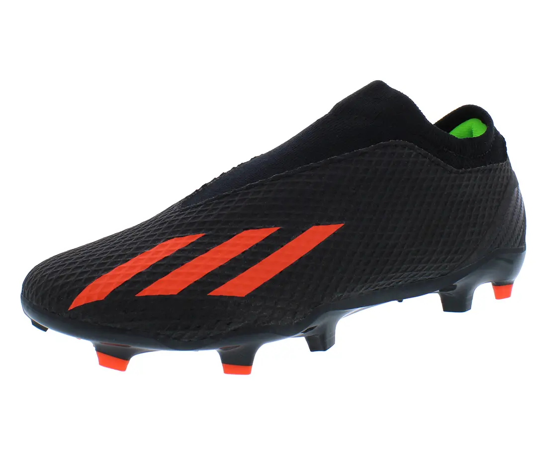 Adidas X Speedportal.3 Laceless Soccer Cleats with Unisex Fit, Synthetic Firm Ground (FG) Footwear for Sports, Football Cleats