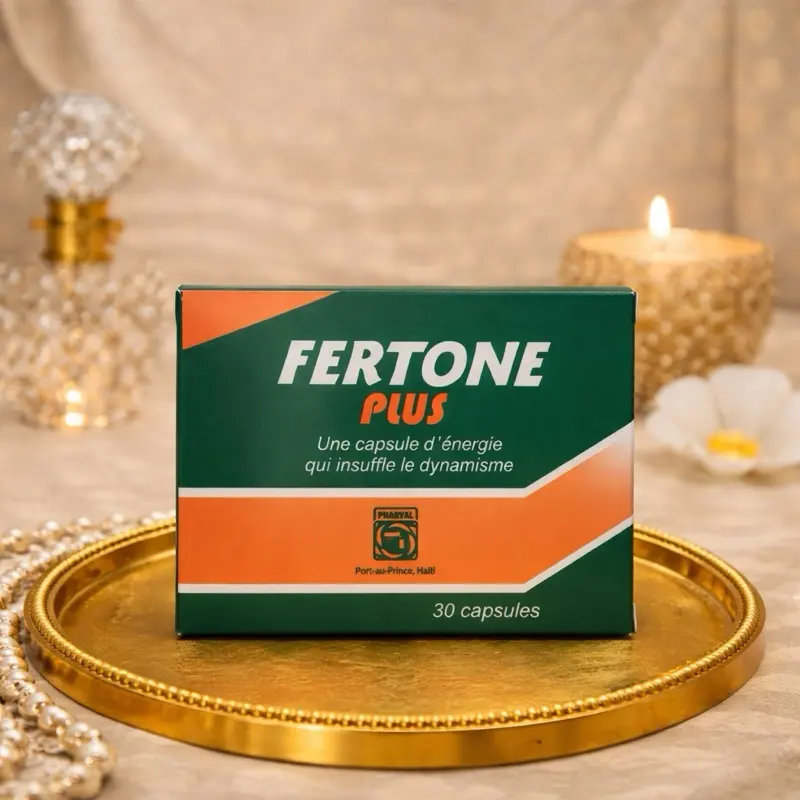 Fertone Plus Vitamin Capsules - 30 Capsules for Energy Boost and Dynamism