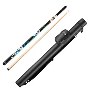 Viper 50-9878 Underground Dia de los Muertos Cue & Casemaster Q-Vault Supreme Cue Case, Black