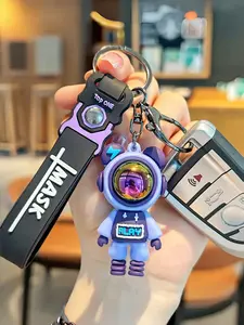 Lightning Bear Keychain Car Key Ring, Boyfriend Backpack Charm, Couple Plush Ornament, Elegant Hanging Decor, Best Gift, Unique Key Chain