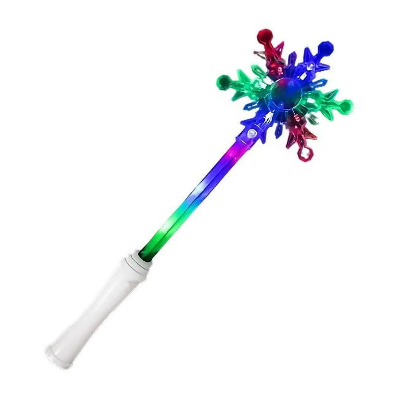 Blinkee LUSLUW-1CS144 LED Snowflake Wand Case - 144 Count, 15 in Light-Up Wands with Included Batteries (1 Case)