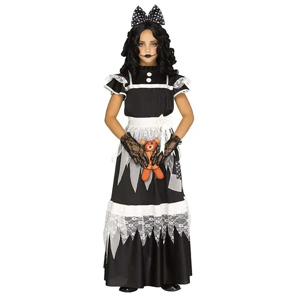 Victorian Deadly Dolly Girls Costume