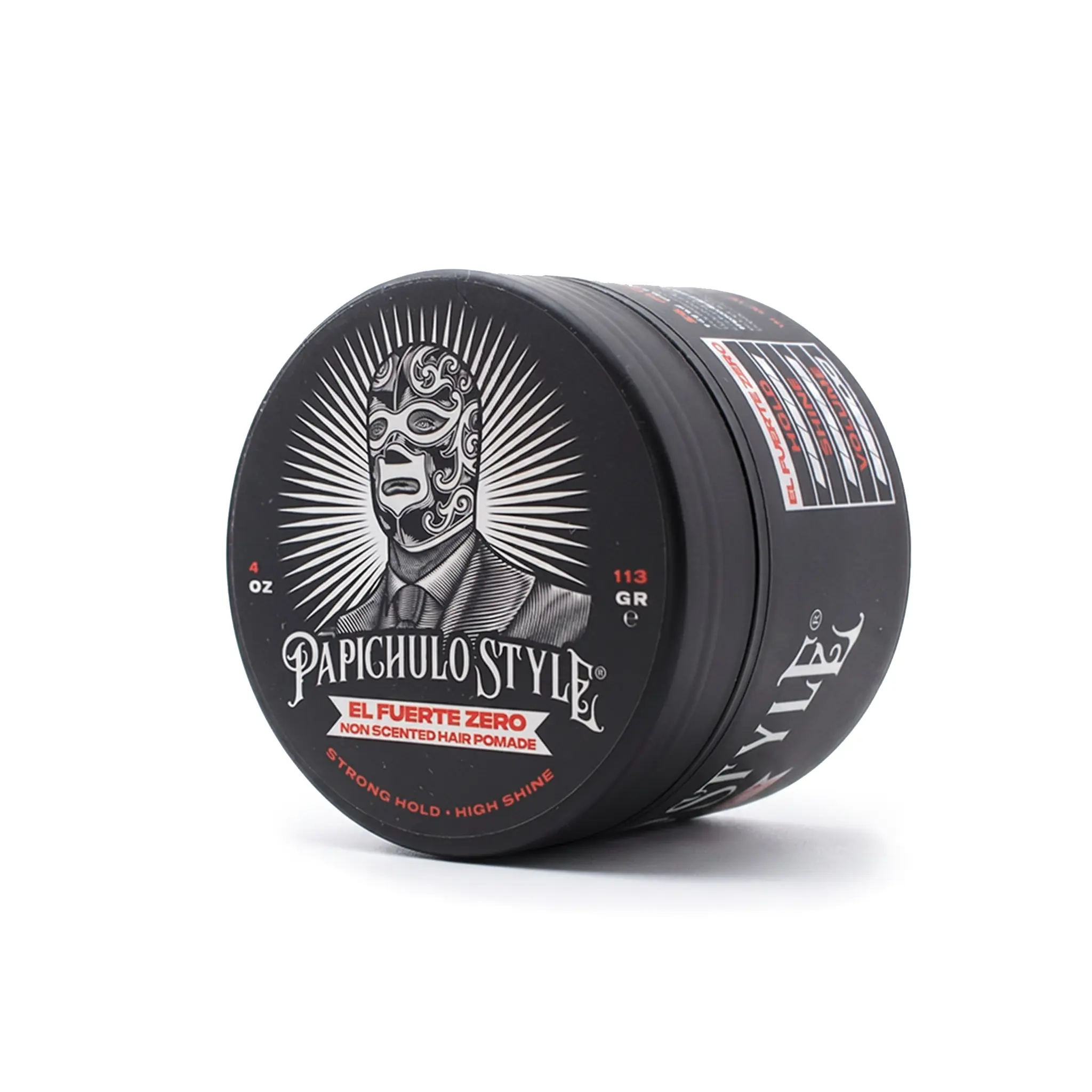 Papichulo Style El Fuerte ZERO Gel Haircare Strong Hold High Shine Scent-Free Water-Based Formula for All Hair Types