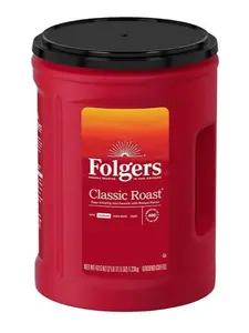 Folgers House Blend Medium Roast Ground Coffee, 25.9 Ounce (Pack of 6) Beverage Flavor Instant